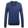 Blue Oxford Mens Cottonsweaters / boys v neck sweater in all size