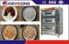 1 to 3 Trays Automatic Bread Making Machine Far Infrared Gas Oven For Pizza