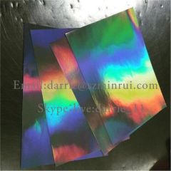 Tamper evident paper holographic destructible label.hologram for anti-counterteit warranty sticker