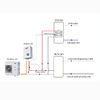 Economical DC Inverter Heat Pump Room Heating System with Galvanized steet casing