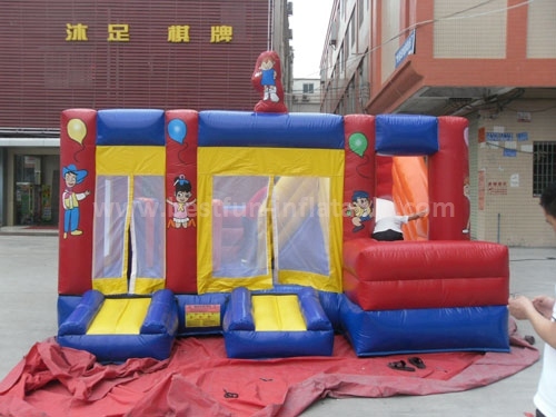 Outdoor Giant Kids Commercial Inflatable Bounce Slide