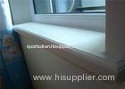 Scratch Resistant Mist White Quartz Window Sills / Engineered Quartz Stone Wall Tiles