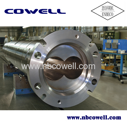 High quality parallel twin barrel screw for Pet process