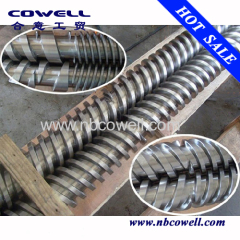 High quality parallel twin screw and barrel for pet plastic processing