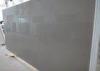 Artificial Quartz Shower Wall Panels / 1.2cm Thin Slabs Luna Grey Quartz Floor Tiles