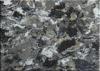 Grey Mixed Vein Engineered Quartz Stone For Kitchen Countertops / Shower Panels