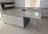 Grey Quartz Rocks Engineered Stone Countertops / Worktops / Vanity tops Scratch Resistance