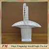 High Quality All-weather Wicker Flower Basket