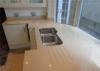 Polished Artificial Stone Quartz Worktops Custom Made Vanity Top for Kitchen Counter