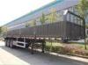 3mm Diamond plate side wall large cargo trailers for grain transport