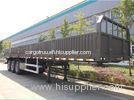 3mm Diamond plate side wall large cargo trailers for grain transport
