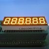 common anode super bright Amber0.36 inch 6 digit 7 segment led display