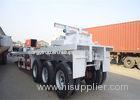 12R22.5 Tyres 12Pcs Flatbed Container Trailer with Common Mechanical Suspension