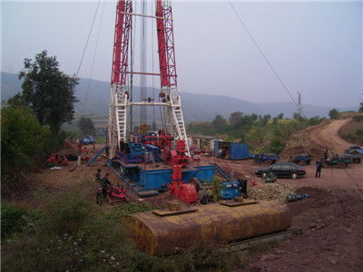 water well drilling rig