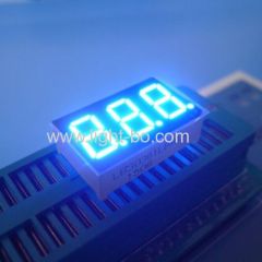 3 Digit 0.36-inch common cathode ultra bright blue 7 segment led display for instrument panel