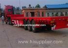 30 to 50ton 3 axle 40ft Flatbed Container Trailer with container lock