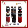 Three cores 6.35/11kV Copper conductor XLPE insulation armored PE sheath Medium voltage cable