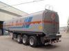 3 axles 45cbm liquid transport Tank Semi Trailer / diesel tank trailer