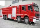 8 4 Driving Type 25T Capacity Fire Fighting Trucks with Fire pump Model PS80W