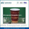 PE Coated Single Walled Paper Disposable Drinking Cups for Tea / Beverage / Juice 8 oz 290ml