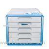 Locking 5 Drawer Metal Office File Cabinet Aluminum For Office