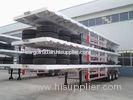 40ft Flatbed Container Trailer high bed truck trailer / 3 axle trailers