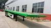 13 - 18M Carbon Steel flatbed semi trailer With Twist Tock And Fuwa axles