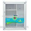 Hanging Portable Glass Locking Steel Medicine Cabineteasy With Light Weight