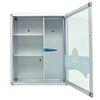 Surface Mounted Locking Steel Medicine Cabinet Multifunctional 350*140*420mm