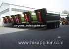 3 Axles U Type Rear Dump Semi Trailer with HYVA Hydralic Cylinder/Tipper Trailer