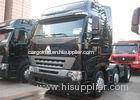 SINOTRUK HOWO 6 X 4 tractor head Prime Mover Truck 371HP With Euro II / III Emission Standard
