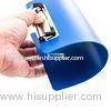 PVC A4 Blue Foldable Small Plastic Clip Board Customized ODM / OEM