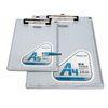 A5 Personalized Acrylic Foldable Plastic Clip Board Aluminum For Office