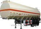 good quality 3 axle stainless steel 50cbm oil transportation tank semi trailer for sale