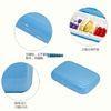 Blue / White Multifunctional Stopping Mini Pill Case Fashionable