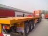 Chassis skeleton or Flatbed Container Trailer / 40ft flatbed trailer