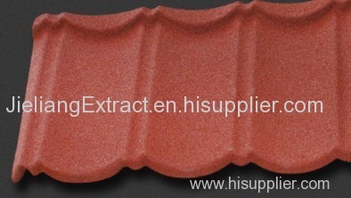 Stone coated steel roofing tiles