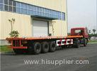 Factory price 3 axles 40Ft Flatbed Container Trailer with FUWA Axles and JOST kipin for sale