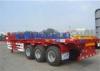 China supplier Flatbed Container Trailer for sale