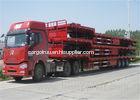 flatbed container trailer transport match for carry 40ft 20ft & Flatbed trailer