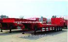 3 axle 60-80 tons Low Bed trailers / lowboy semi trailer for sale