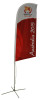 Feather flag advertising flag