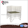 OEM supermarket usage metal dump bins storage rack