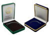 velvet flocked medal display box coin box jewellery box