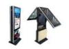 Double Sided Display Samsung Floor Standing LCD AD Player ROHS FCC