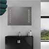 Aluminium Bathroom LED Light Mirror (GS017)