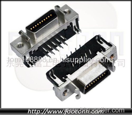 SCSI 20PIN Right Angle Female CN-Type