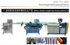 High capacity corrugated pipe making machine