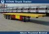 Customized dimensions Multi - axle Flatbed Semi Trailer multipurpose application