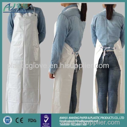 China factory Waterproof PVC apron disposable pvc apron 20mil 25 mil 30mil